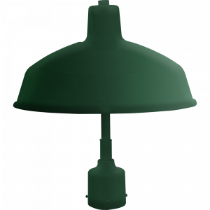 16″ Shade on Stem, Dark Sky Friendly Post Light
