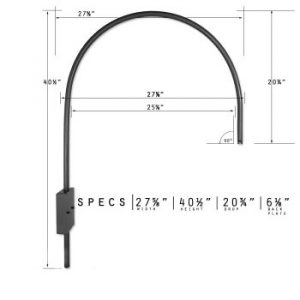 Large J Arm Wall Bracket