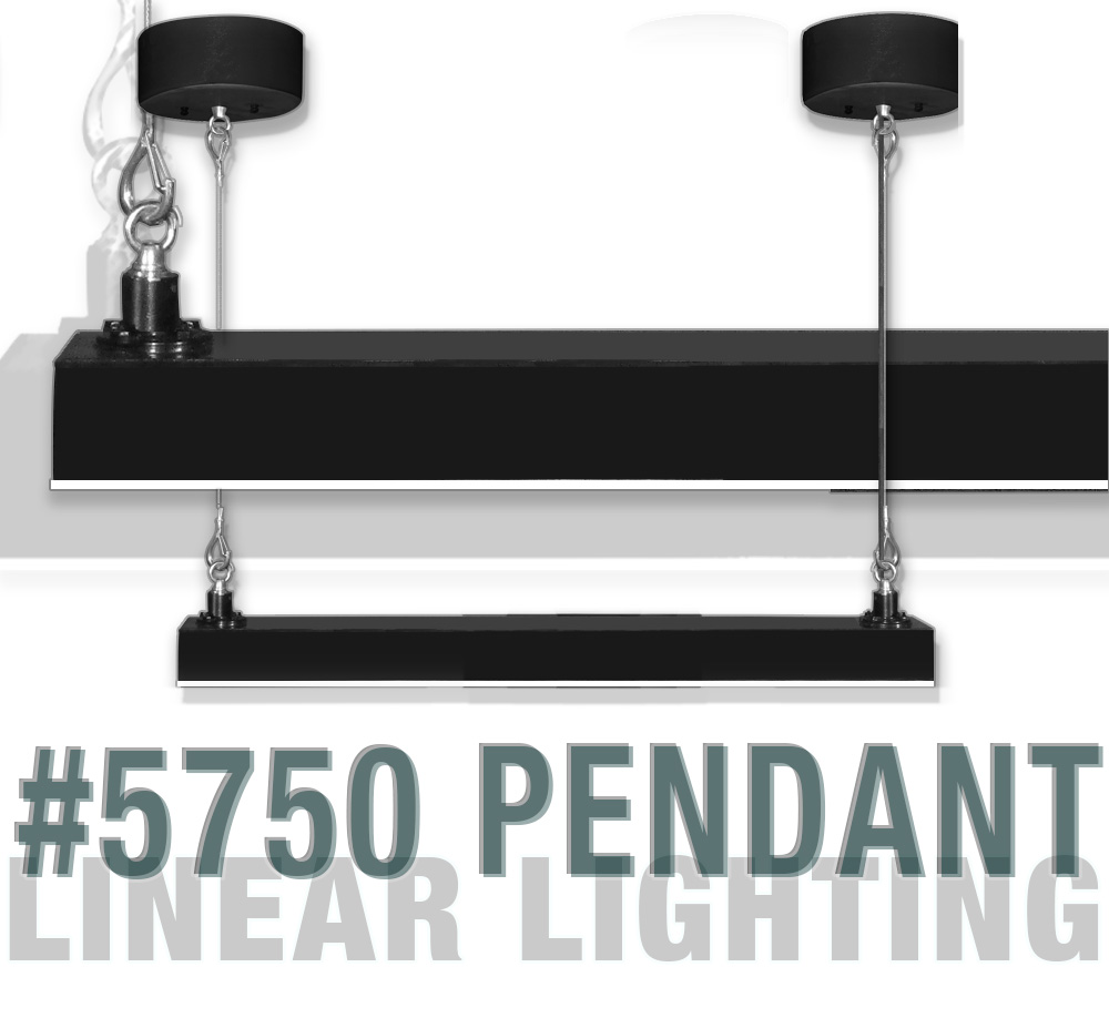 4ft Linear LED Light – Pendant - Image 2