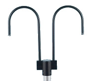 Small Double Aluminum J Arm Post Mount