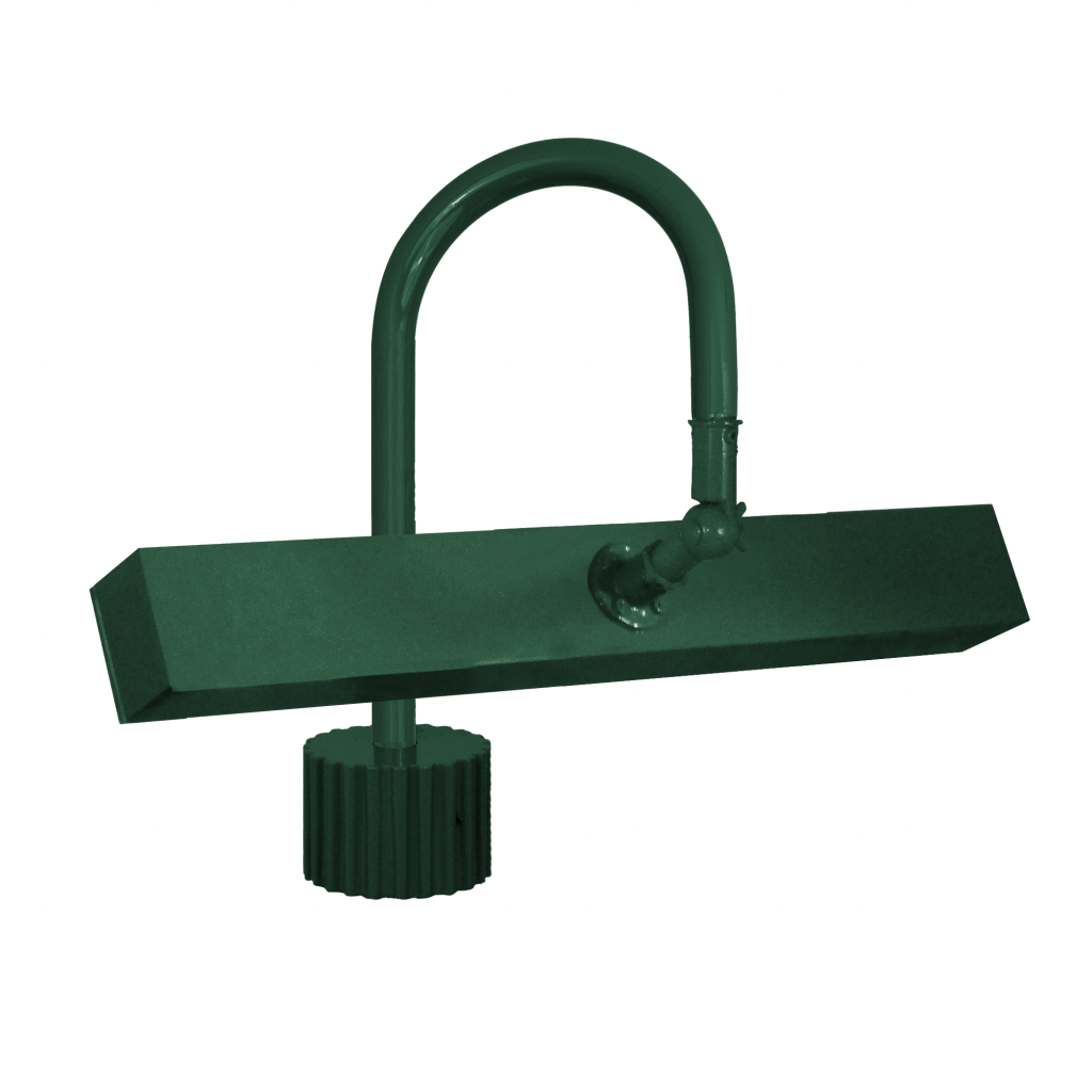 2′ LED Linear Sign Light on “J” Post Mount with Swivel