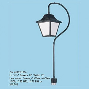 4 Panel Lantern Post Light