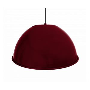 Aluminum Deep Bowl Shade Pendant