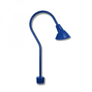 Angled Shade on Shepherd Hook Post Mount