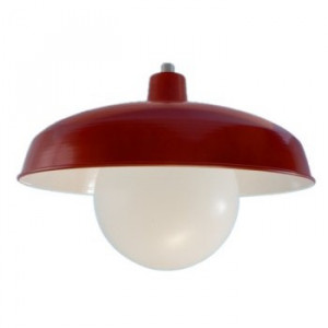 Barn Shade w/ 12″ Globe for Heavy-Gauge Arm