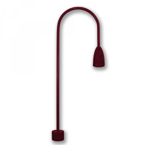 Bullet Shade Head on J Arm Post Mount