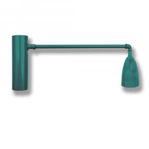 Bullet Shade Head on Straight Arm Post Mount