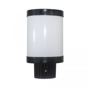 Cylinder Post Light with Flat Top