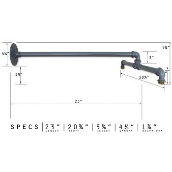 Double Light Straight Arm