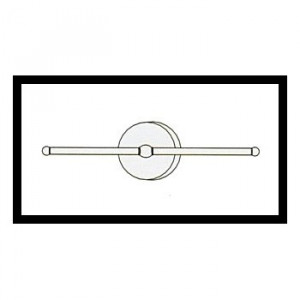 Double Light Straight Bar Arm