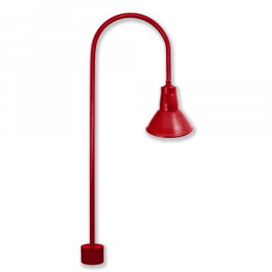 Down Shade on J Arm Post Mount