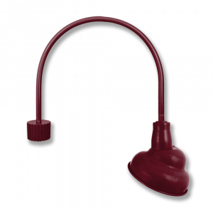 Emblem Shade on Loop Arm Post Mount