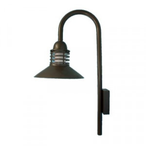 Louveraire Jelly Jar Shade on Heavy Gauge J Arm