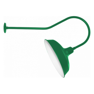 RLM Barn Shade on Bend Back Gooseneck Arm