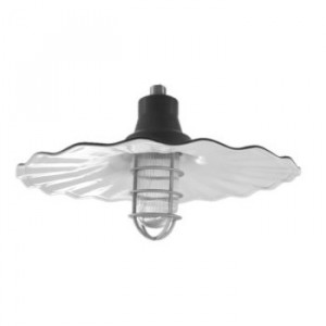 Radial Shade w/ Wire Guard for Heavy-Gauge Arm