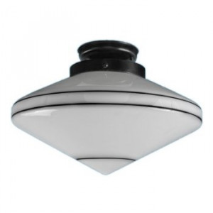 Top-Shaped Glass Fixture – Ceiling Flush