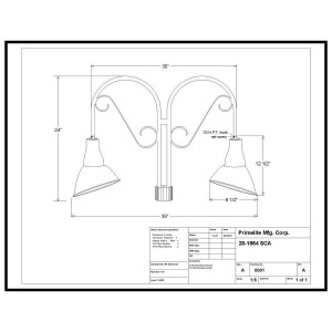 Two Angled Shades on Double Medium Double J Arm Post Mount